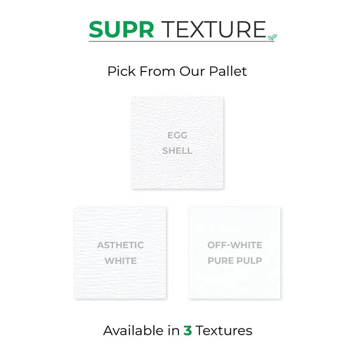 Custom Foldable Cards | Eco Textured Paper | Premium Finish Suprpack