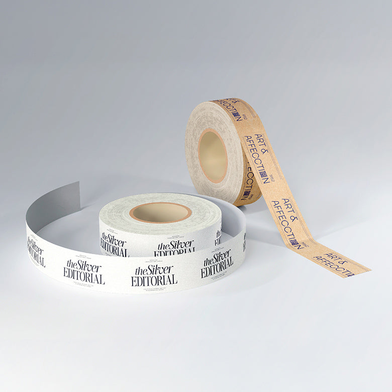 Custom Eco-friendly Water Activated Tape - MOQ 5 Rolls