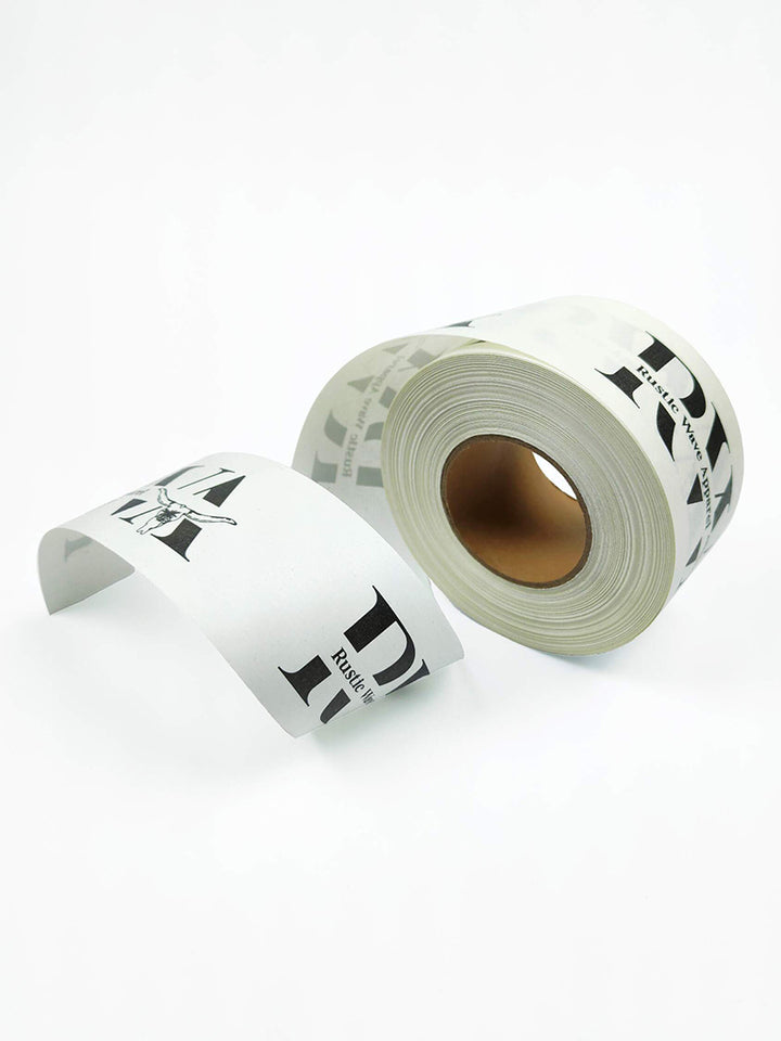 Custom Eco-friendly Water Activated Tape - MOQ 5 Rolls