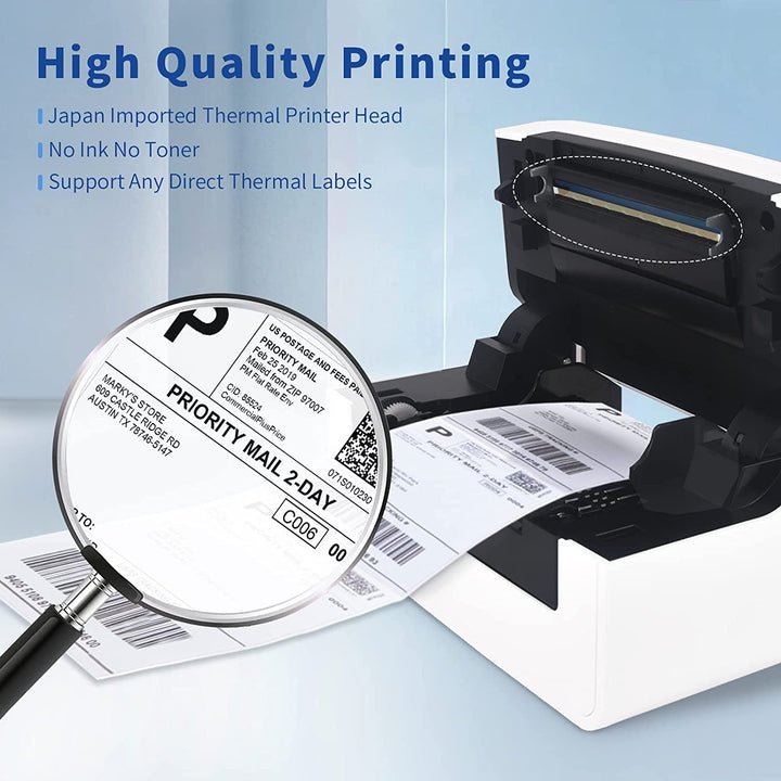 labels | shipping labels | printed labels | shipping label printer | custom labels | personalised labels | compostable shipping labels | label printer | HPRT shipping label printer