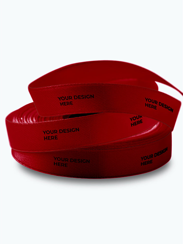 ribbon | custom ribbon | eco-friendly ribbon | sustainable ribbon | Supr Pack ribbons | colored ribbons | environmentally friendly ribbons | printed ribbons | red ribbon